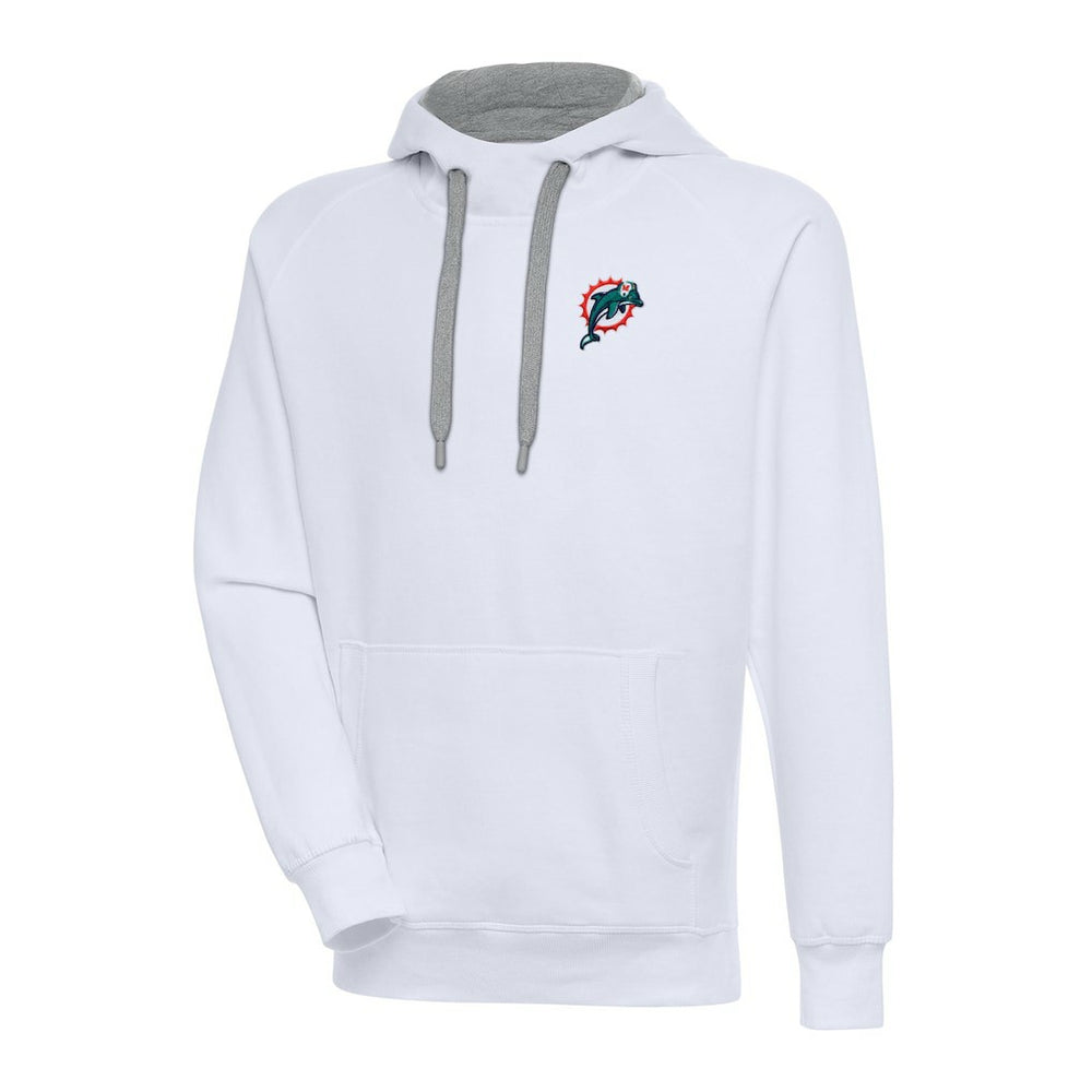 Adult Throwback Logo Victory Pullover Hoodie - Miami Dolphins Hoodies