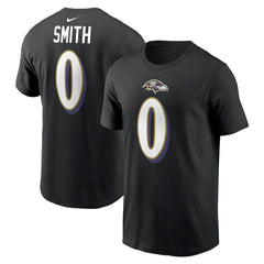 Roquan Smith Player Name & Number T-Shirt - Baltimore Ravens T-shirts