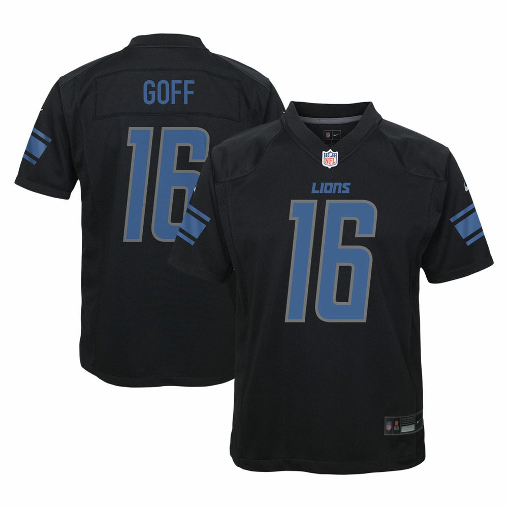 Jared Goff Youth Game Jersey - Detroit Lions Jerseys