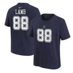 CeeDee Lamb Preschool Player Name & Number T-Shirt - Dallas Cowboys T-shirts