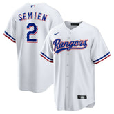 White Marcus Semien Texas Rangers Nike Youth Home Replica Player Jersey