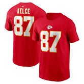 Travis Kelce Player Name & Number T-Shirt - Kansas City Chiefs T-shirts