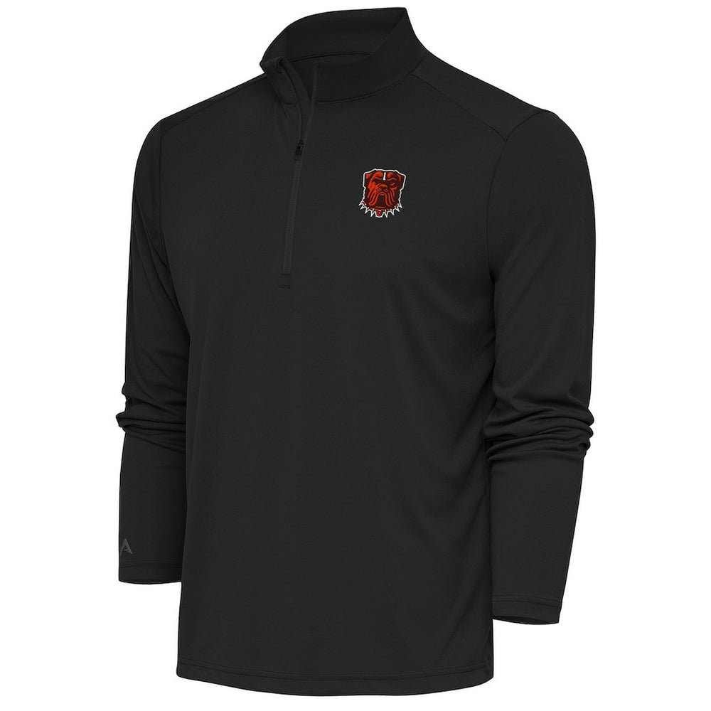 Antigua Tribute Quarter-Zip Pullover Top - Cleveland Browns Pullover