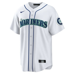 White Julio Rodríguez Seattle Mariners Nike Home Replica Jersey
