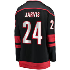 NHL Seth Jarvis Carolina Hurricanes Fanatics Women's Home Breakaway Player Jersey