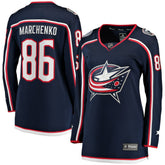 NHL Kirill Marchenko Columbus Blue Jackets Fanatics Women's Home Breakaway Player Jersey
