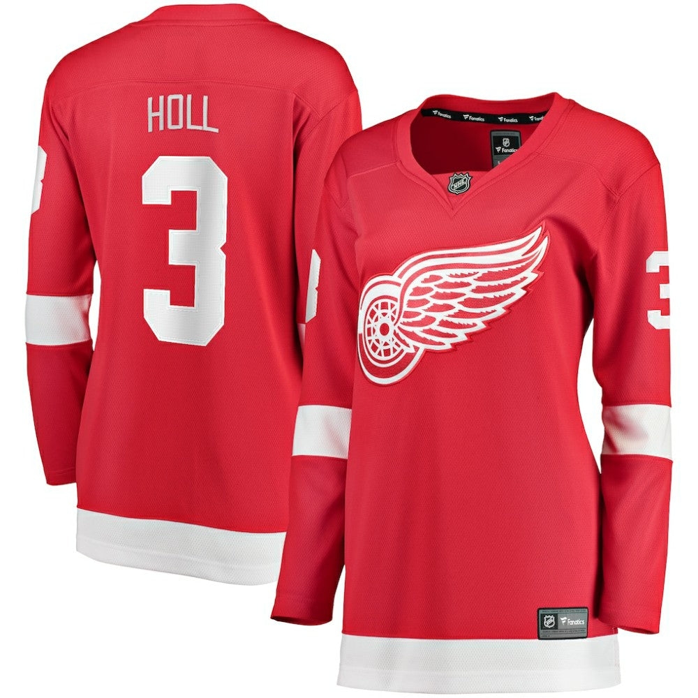 NHL Justin Holl Detroit Red Wings Fanatics Women's Home Breakaway Player Jersey