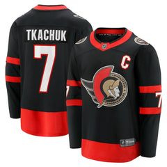 NHL Brady Tkachuk Ottawa Senators Fanatics Home Breakaway Jersey