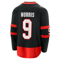 NHL Josh Norris Ottawa Senators Fanatics Home Breakaway Jersey