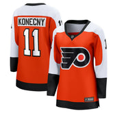 NHL Travis Konecny Philadelphia Flyers Fanatics Women's Home Breakaway Player Jersey