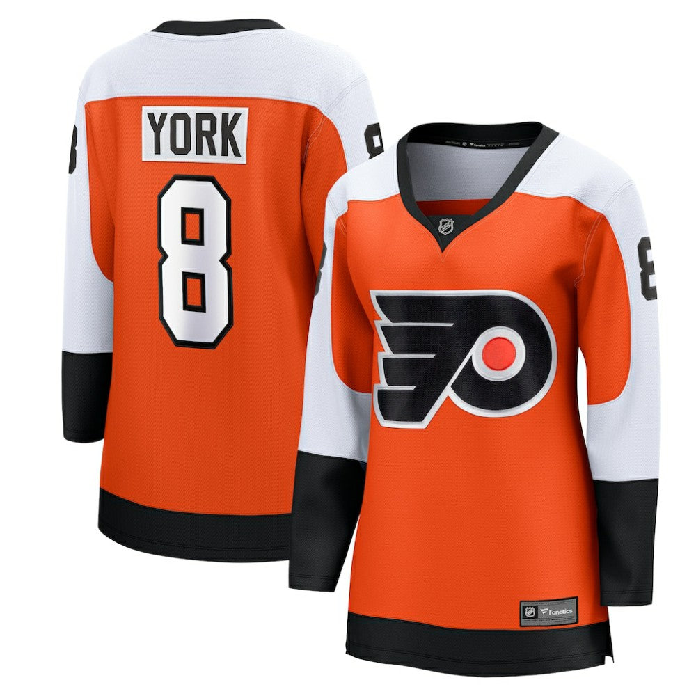 NHL Cam York Philadelphia Flyers Fanatics Women's Home Breakaway Player Jersey
