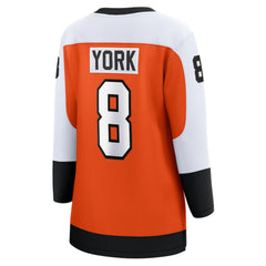 NHL Cam York Philadelphia Flyers Fanatics Women's Home Breakaway Player Jersey