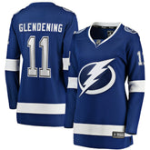 NHL Luke Glendening Tampa Bay Lightning Fanatics Women's Home Breakaway Player Jersey