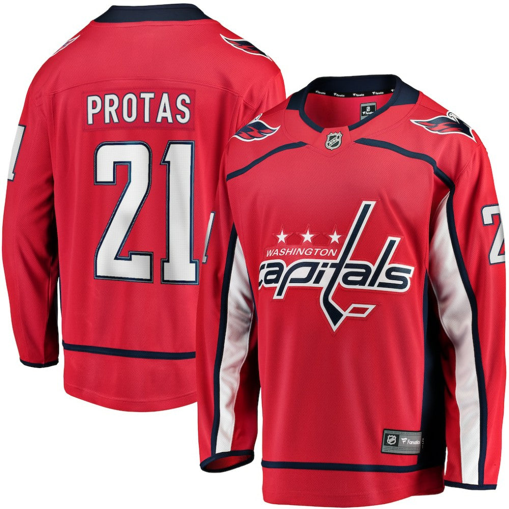 NHL Aliaksei Protas Washington Capitals Fanatics Home Breakaway Jersey