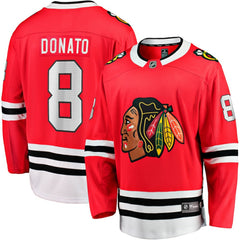 NHL Ryan Donato Chicago Blackhawks Fanatics Home Breakaway Jersey