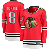 NHL Ryan Donato Chicago Blackhawks Fanatics Women's Home Breakaway Player Jersey