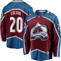 NHL Ross Colton Colorado Avalanche Fanatics Home Breakaway Jersey