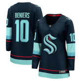 NHL Matty Beniers Seattle Kraken Fanatics Women's Home Breakaway Player Jersey