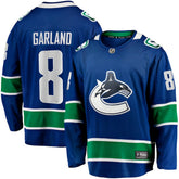 NHL Conor Garland Vancouver Canucks Fanatics Home Breakaway Jersey