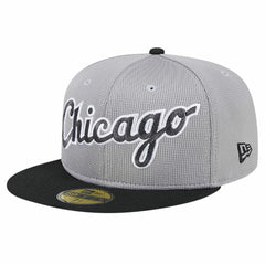 Gray Chicago White Sox New Era Pivot Mesh 59FIFTY Fitted Hat
