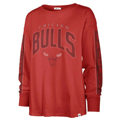 47 brand Chicago Bulls '47 Women's Tomcat Long Sleeve T-Shirt sale