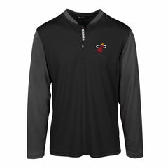Miami Heat Levelwear Spector Insignia Core Quarter-Zip Pullover Top