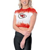 Certo Women's Cropped Framework T-Shirt - Kansas City Chiefs T-shirts