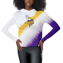Certo Women's Rundown Lightweight Pullover Hoodie - Minnesota Vikings Hoodies