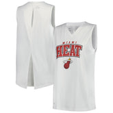 Miami Heat Levelwear Women's Paisley Peekaboo Tank Top