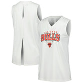 Chicago Bulls Levelwear Women's Paisley Peekaboo Tank Top sale