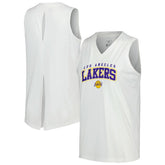 Los Angeles Lakers Levelwear Women's Paisley Peekaboo Tank Top