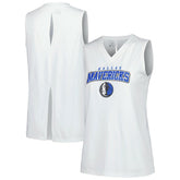 Dallas Mavericks Levelwear Women's Paisley Peekaboo Tank Top sale