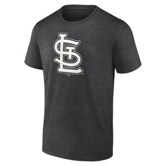 Charcoal St. Louis Cardinals Personalized Monochrome Name & Number T-Shirt