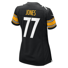 Broderick Jones Women's Game Jersey - Pittsburgh Steelers Jerseys