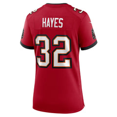 Josh Hayes Women's Game Jersey - Tampa Bay Buccaneers Jerseys