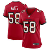 Markees Watts Women's Game Jersey - Tampa Bay Buccaneers Jerseys