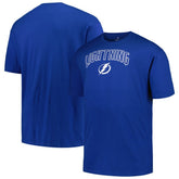NHL Tampa Bay Lightning Profile Big & Tall Arch Over Logo T-Shirt