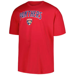 NHL Florida Panthers Profile Big & Tall Arch Over Logo T-Shirt