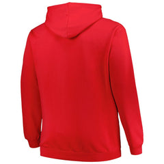 NHL Washington Capitals Profile Big & Tall Arch Over Logo Pullover Hoodie