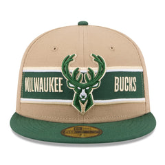 New Era Milwaukee Bucks 2024 NBA Draft 59FIFTY Fitted Hat