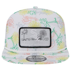 White Chicago White Sox New Era Islander Golfer Snapback Hat