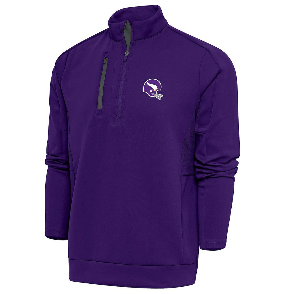 Antigua Generation Quarter-Zip Pullover Jacket - Minnesota Vikings Pullover