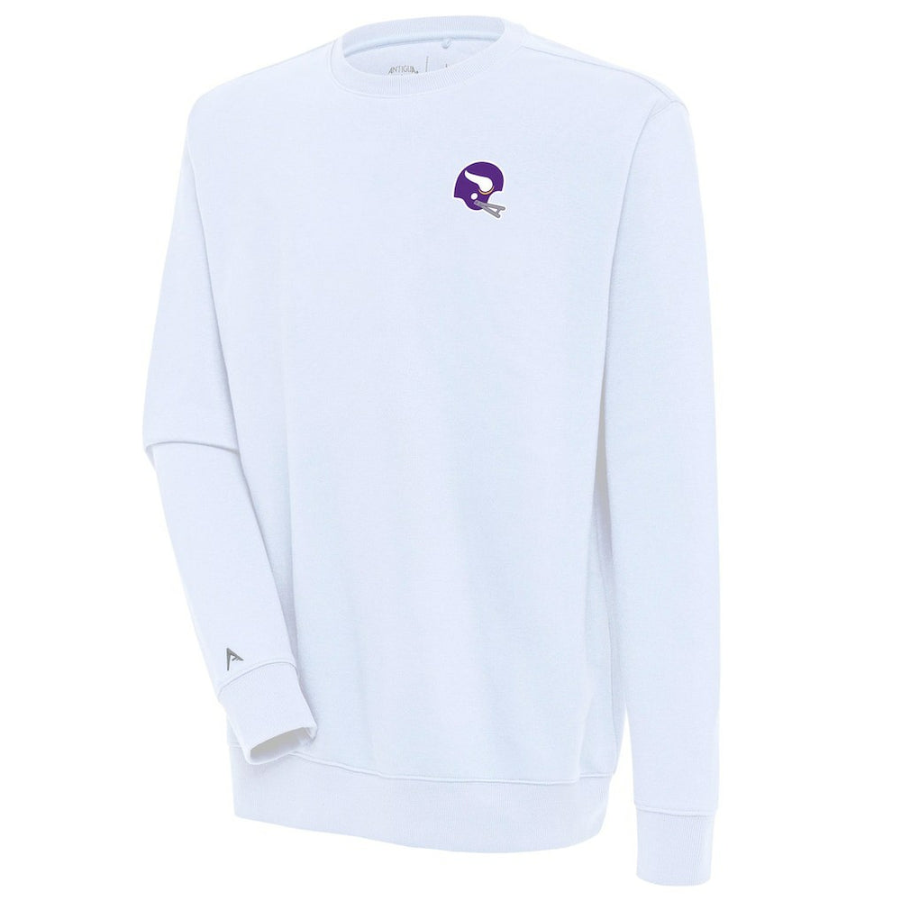 Antigua Victory Crewneck Pullover Sweatshirt - Minnesota Vikings Pullover