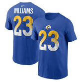 Kyren Williams Player Name & Number T-Shirt - Los Angeles Rams T-shirts