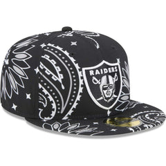 Paisley 59FIFTY Fitted Hat - Las Vegas Raiders Hats