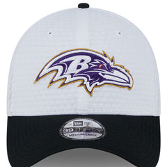 2024 NFL Training Camp 39THIRTY Flex Hat - Baltimore Ravens Hats