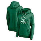 Women's Gridiron Classics Vintage Arch Pullover Hoodie - Philadelphia Eagles Hoodies