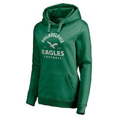 Women's Gridiron Classics Vintage Arch Pullover Hoodie - Philadelphia Eagles Hoodies