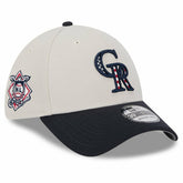 Khaki/Black Colorado Rockies New Era 2024 Fourth of July 39THIRTY Flex Hat