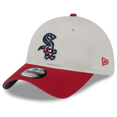 Khaki/Red Chicago White Sox New Era 2024 Fourth of July 9TWENTY Adjustable Hat